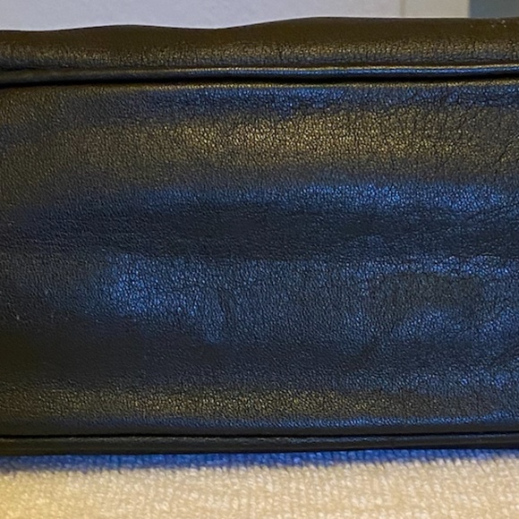 Ganson Black Woven Side Fringe Handbag - Picture 4 of 10